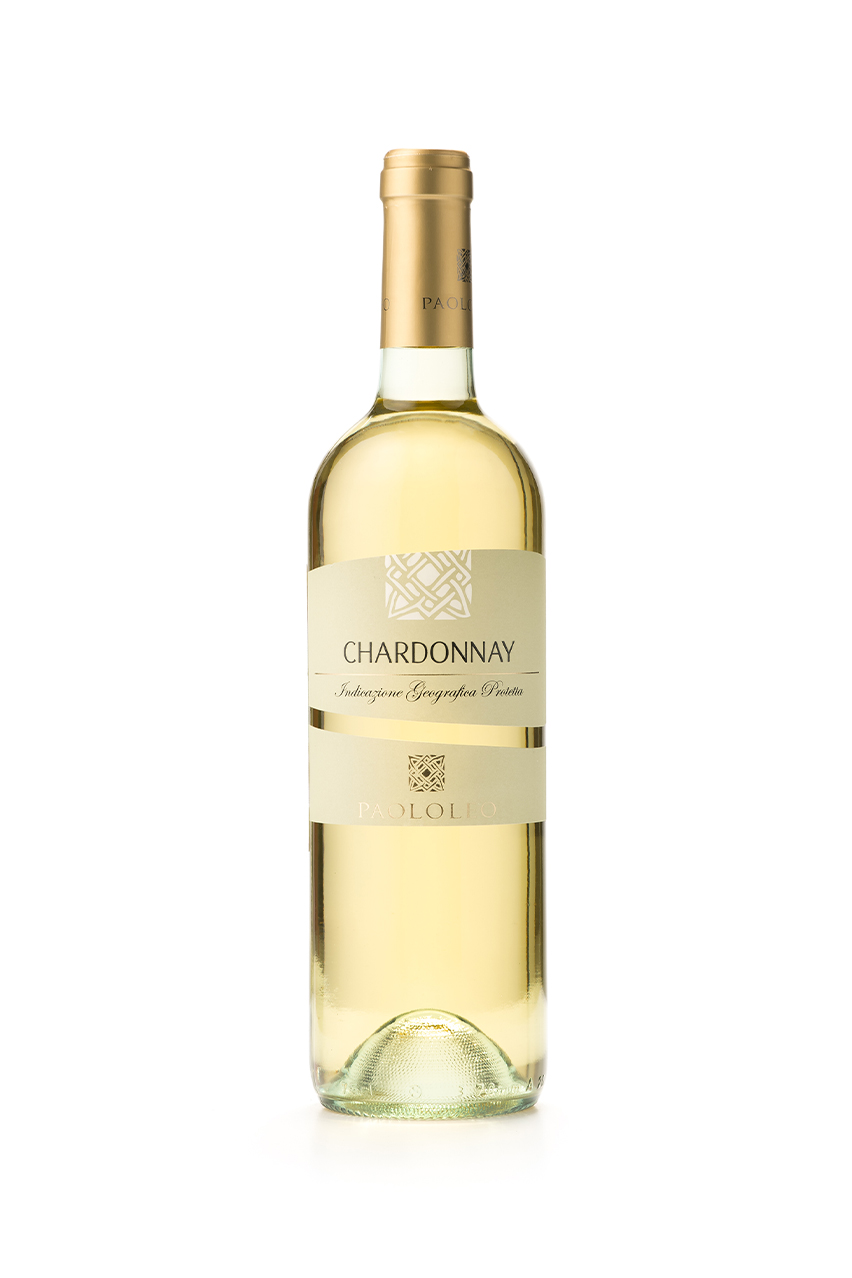Вино Паололео Шардоне, IGP, белое, полусухое, 0.75л
